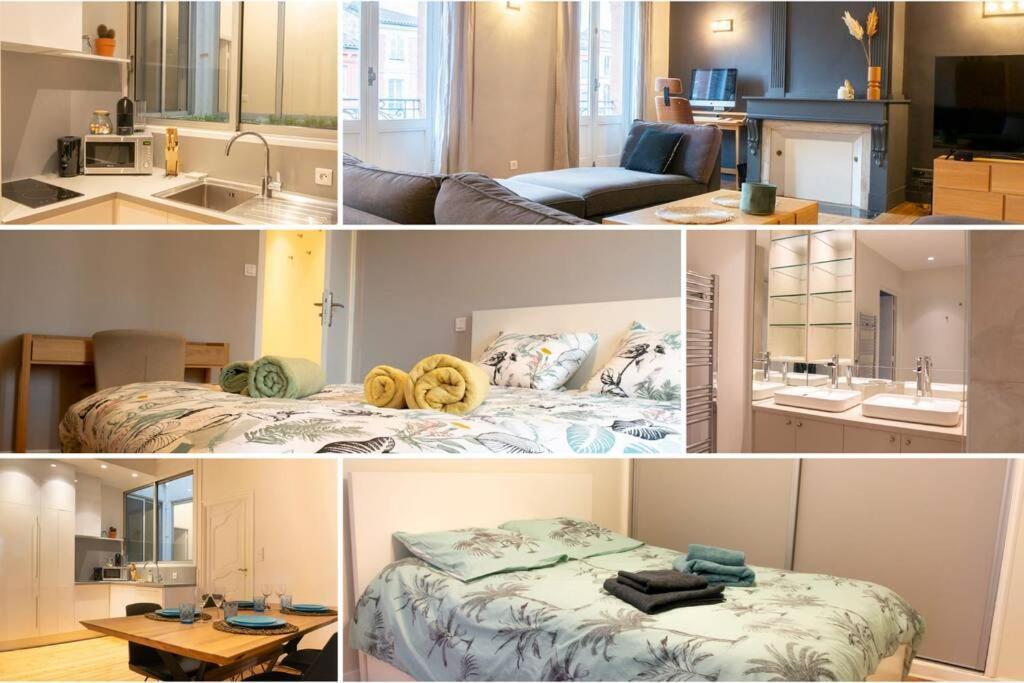 Confort Appartement 110 M² Cleanncosy Toulouse Hypercentre Eksteriør bilde